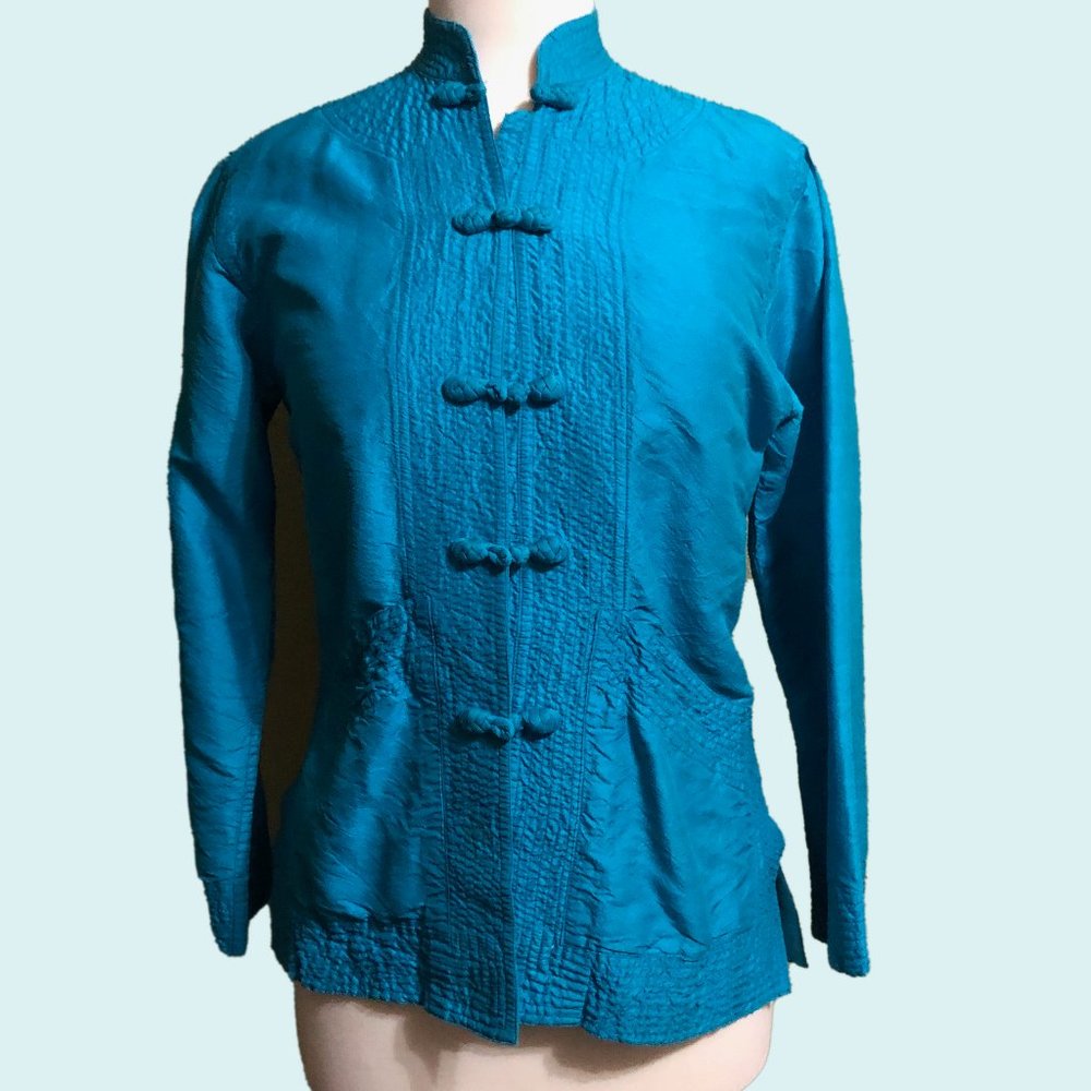 Vintage Dorothy Bullitt silk blouse